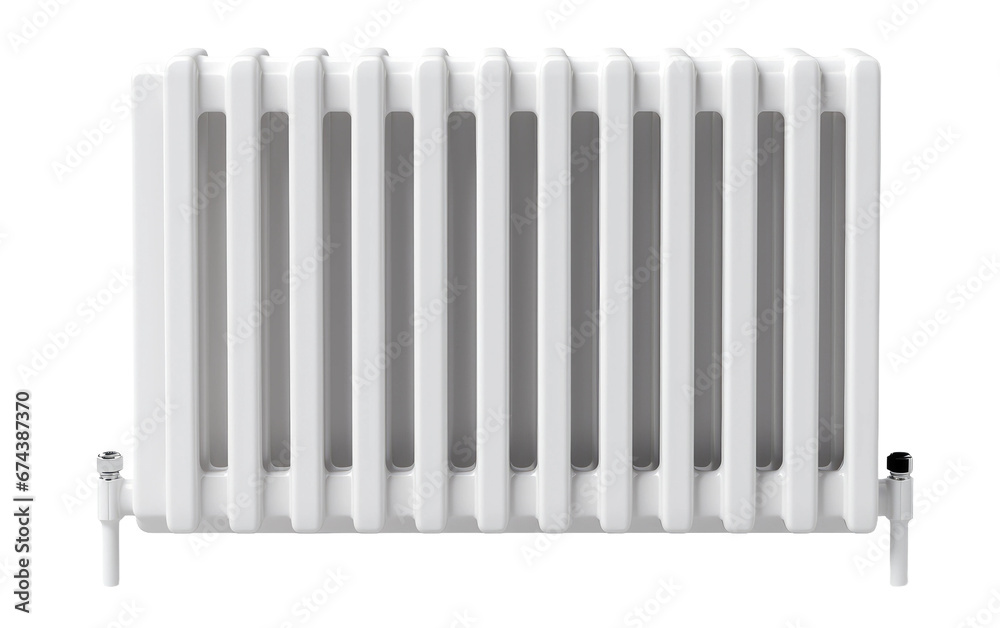 Precision Realism Artistic Heating Radiator On White or PNG Transparent Background Precision Realism Artistic Heating Radiator On White or PNG Transparent Background