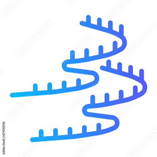 aurora borealis Gradient icon