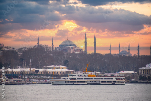  View of the Hagia Sophia Grand Mosque.iew of the Hagia Sophia Grand Mosque. © Samet
