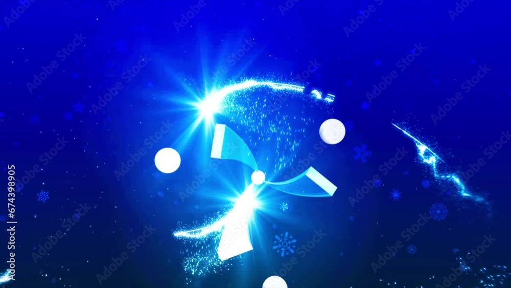 Christmas tree illuminated opener 4k Christmas tree illuminated opener 4k