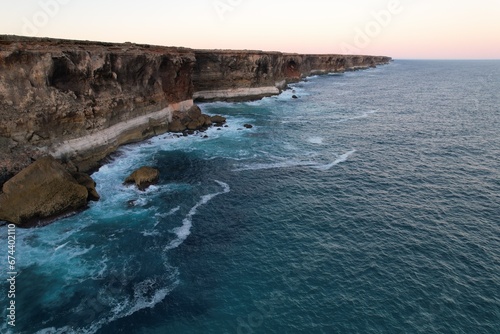 Nullabor Plains Cliffs and Campgrounds © Katherine