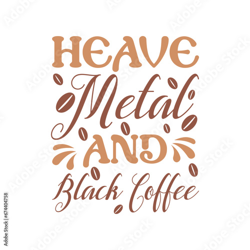 Coffee t-shirt vector design