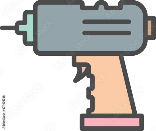 Hand drill icon