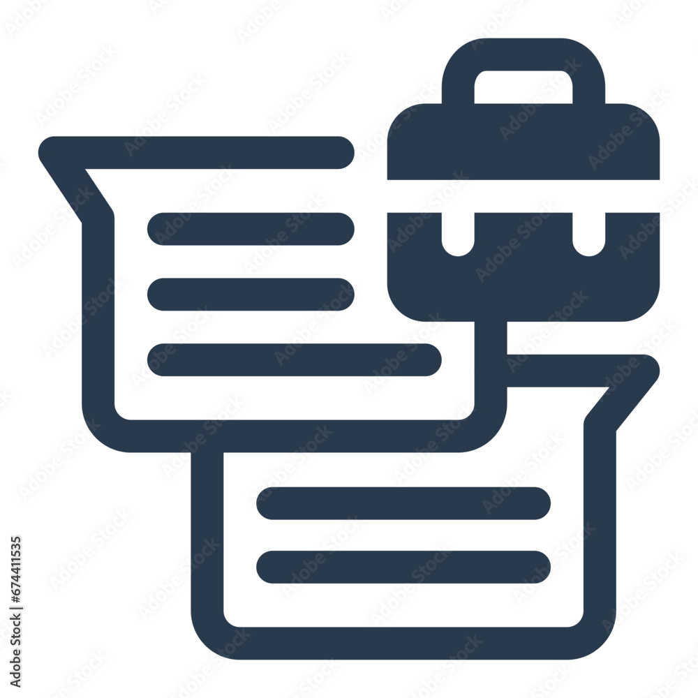 Seamless Corporate Communication Icon Seamless Corporate Communication Icon