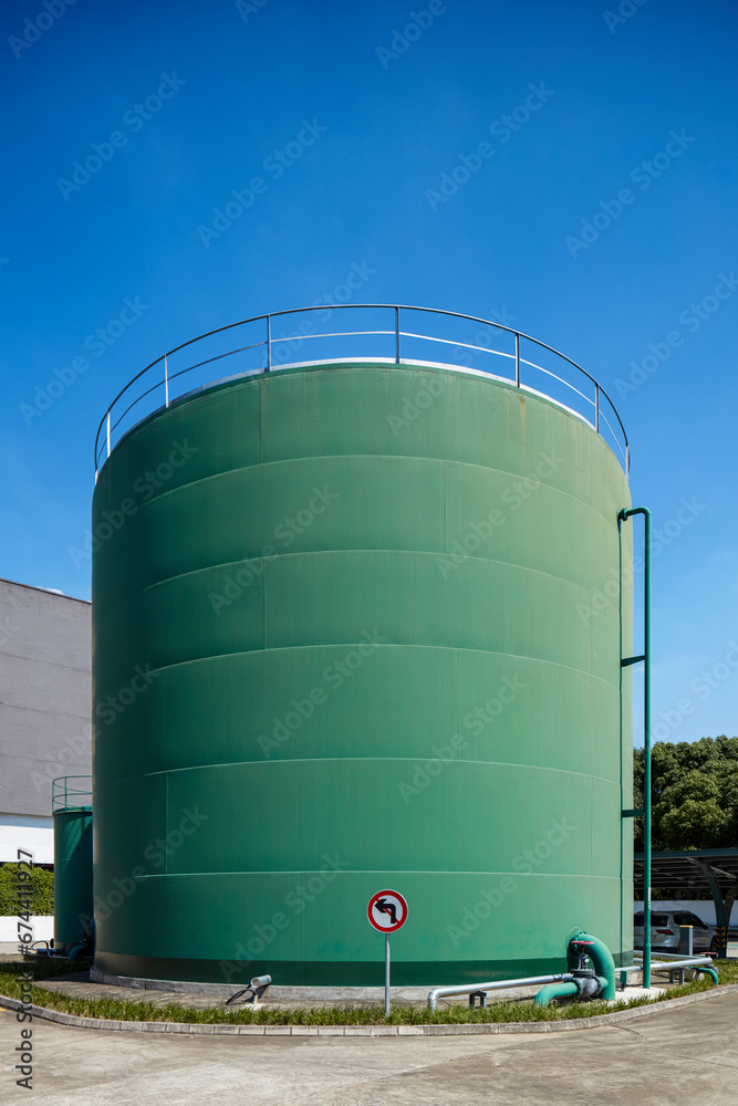 oil storage tanks