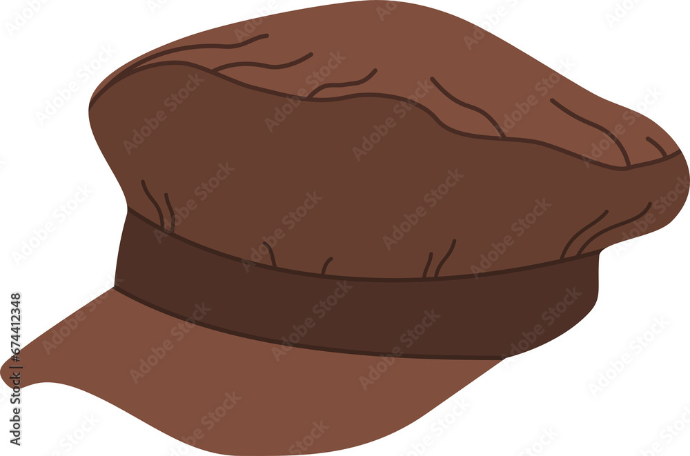 Newsboy Cap Illustration Newsboy Cap Illustration