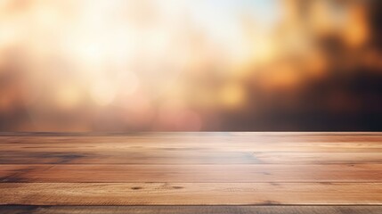 desk blurry wood surface background illustration top blur, empty design, table blurred desk blurry wood surface background