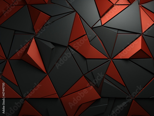 Abstract textured black and red background. Abstract texture for design background. Generative AI