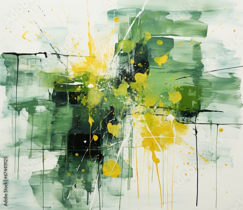 Fond de peinture abstrait