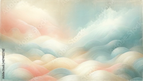 Elegant Pastel Textured Background for Versatile Design Use, High-Resolution and Minimalistic