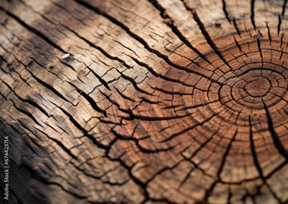 Fototapeta premium L'écorce d'un arbre avec beaucoup de bosses