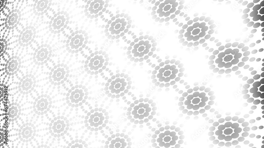 Abstract creative geometric circle shape monochrome pattern background illustration. Abstract creative geometric circle shape monochrome pattern background illustration.