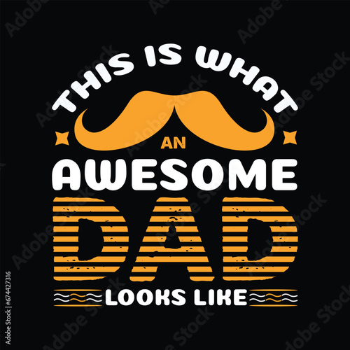 Father's day T-shirt Design 