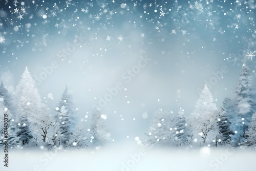 Winterlandschaft, Hintergrund, Schnee