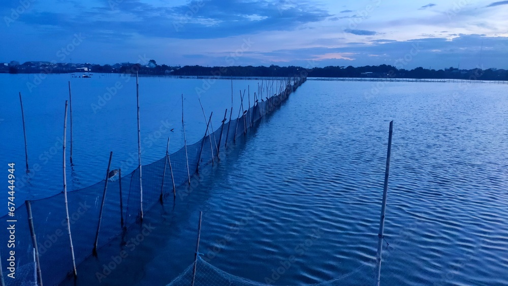 Fototapeta premium Dampalit, Malabon dike