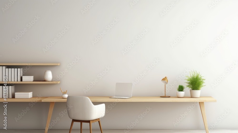room interior office surface background illustration space light, modern wall, concrete minimal room interior office surface background