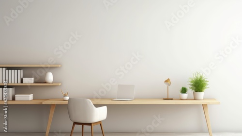 room interior office surface background illustration space light  modern wall  concrete minimal room interior office surface background