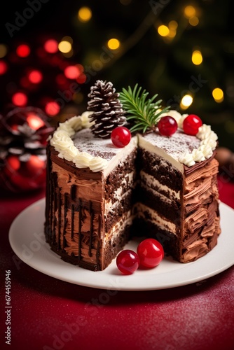 Delicious Christmas cake