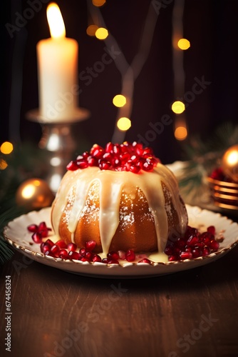 Delicious Christmas cake