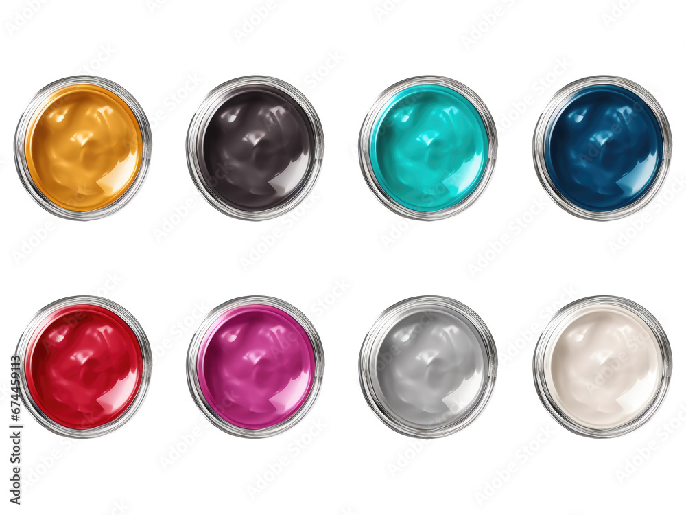 Paint isolated on transparent background Paint isolated on transparent background