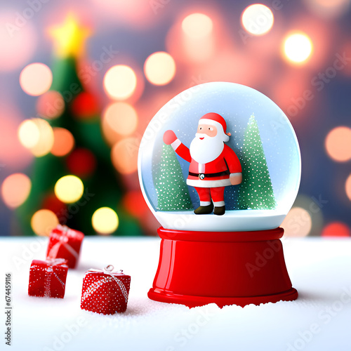 glass ball for Christmas