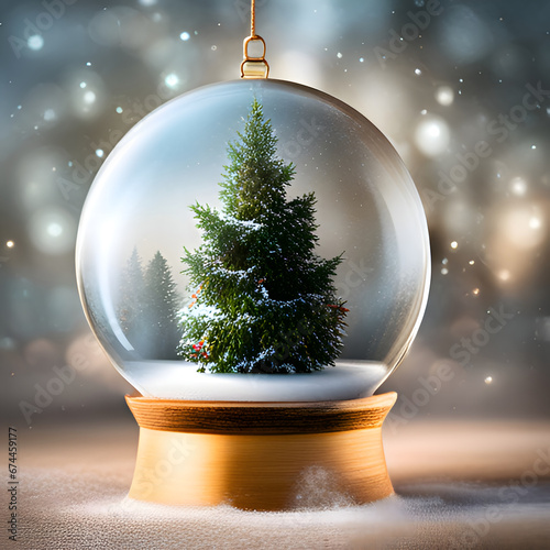 glass ball for Christmas
