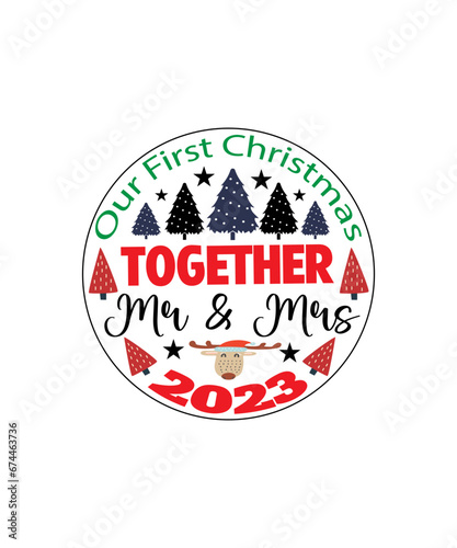 Our First Christmas As Mommy & Daddy,Our First Christmas As Mr And Mrs,Hristmas Ornament Svg, Ornament