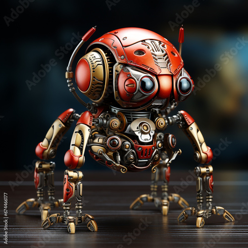 3d robot ant 