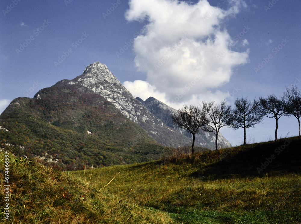 Fototapeta premium Trenta in Slovenija