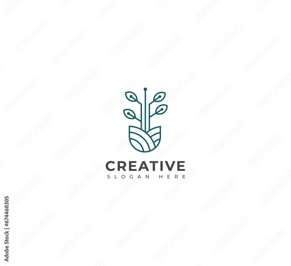 Agriculture tech logo, Leaf agri tech logo vector Agriculture Logo Template Design. Agriculture tech logo, Leaf agri tech logo vector Agriculture Logo Template Design.