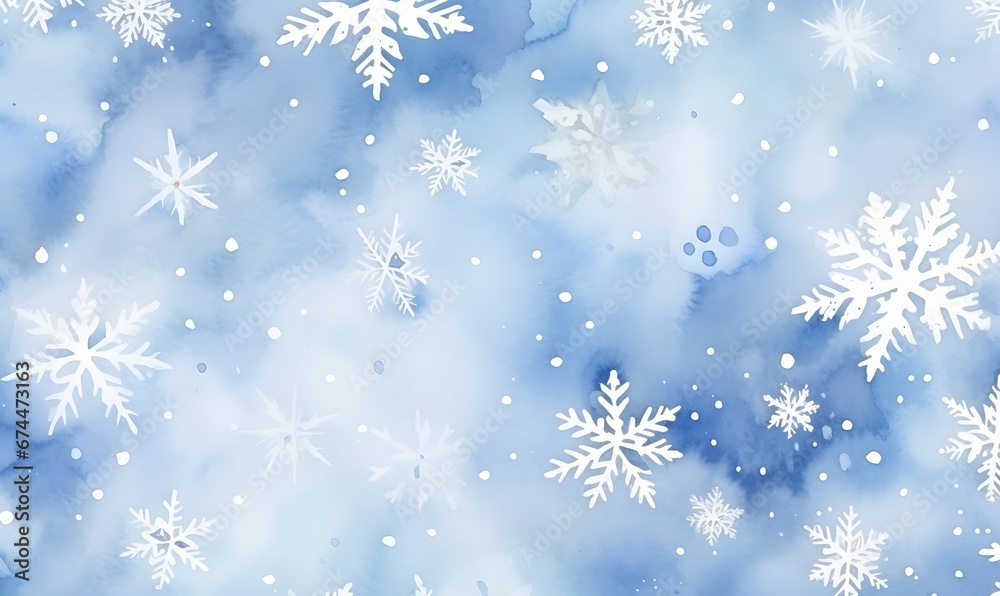 pattern with snowflakes,Generative AI