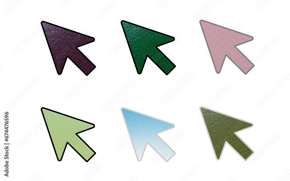 arrow icon symbol multy color texture arrow icon symbol multy color texture