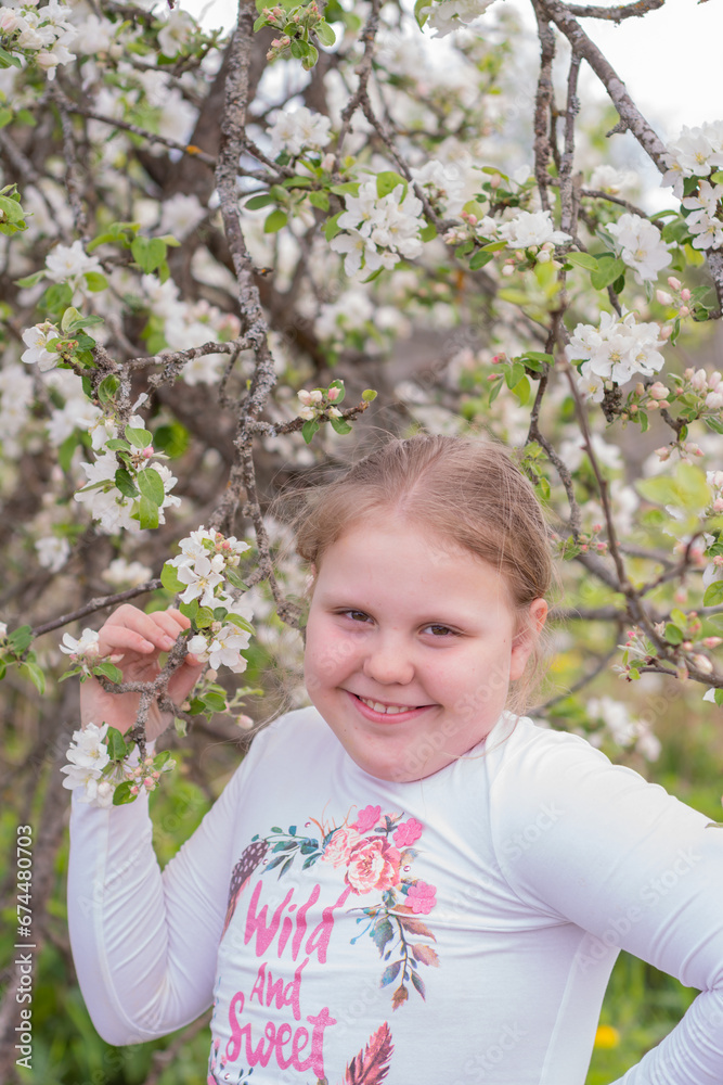 Portrait. A beautiful, elegant girl. The child is a model. Portrait. A beautiful, elegant girl. The child is a model.