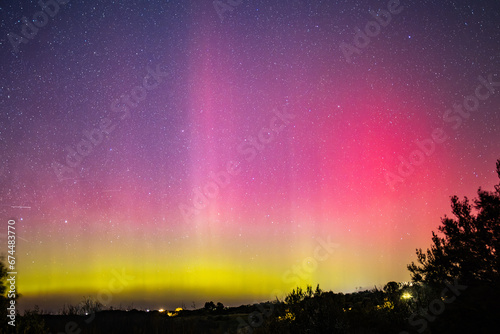 Obraz na plátně Aurora Australis Appearance November 2021