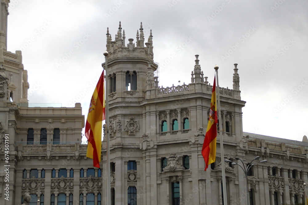 Obraz premium Ayuntamiento de Madrid