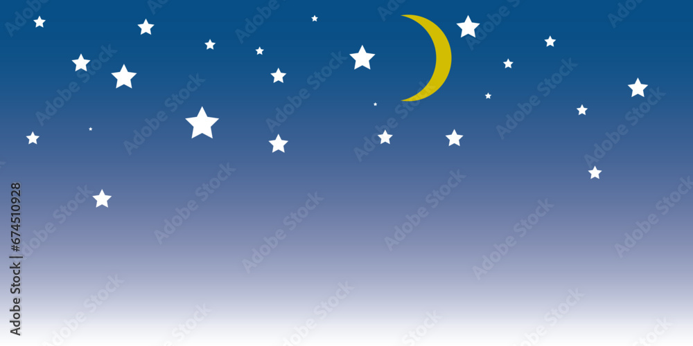 Fototapeta premium night sky and stars