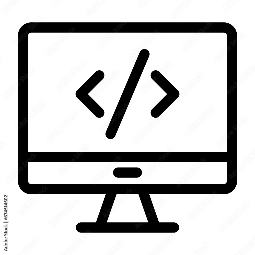 monitor icon and computer action monitor icon and computer action