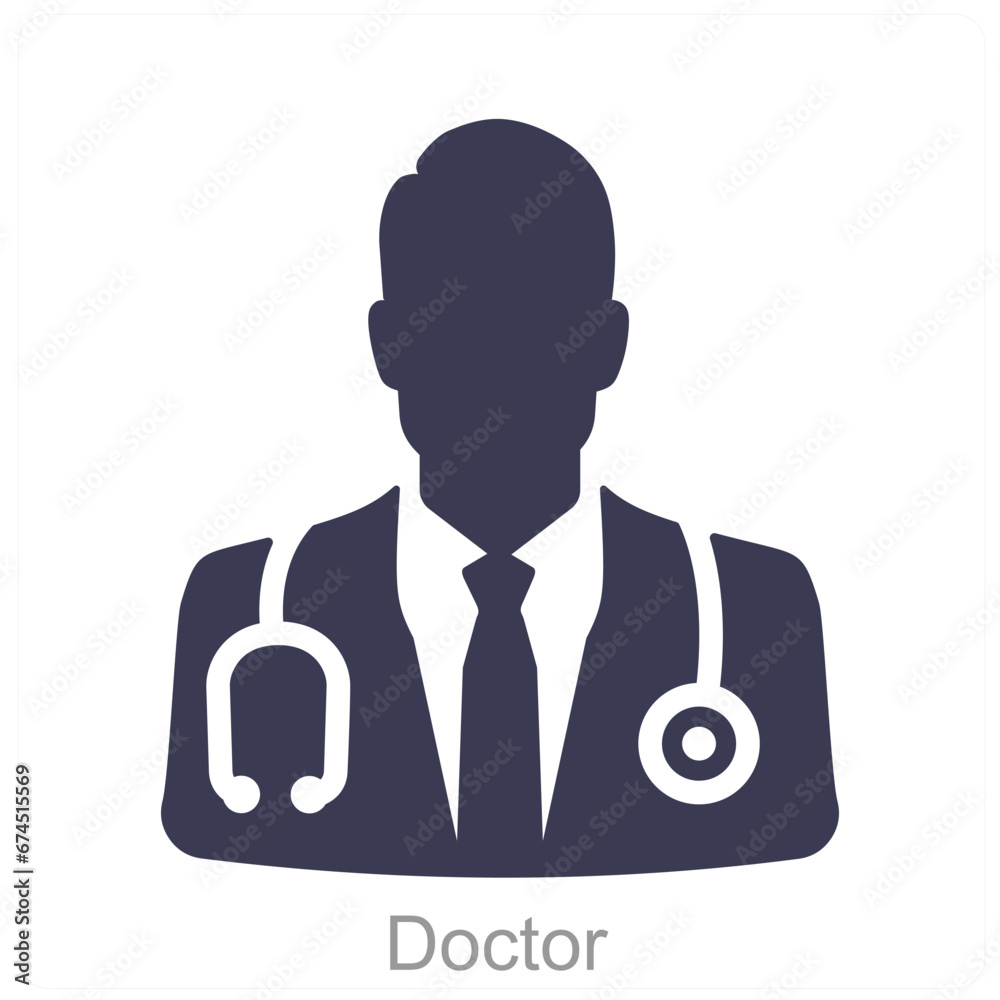Doctor and medical icon conept Doctor and medical icon conept