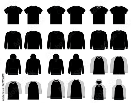 vector apparel mockup pack