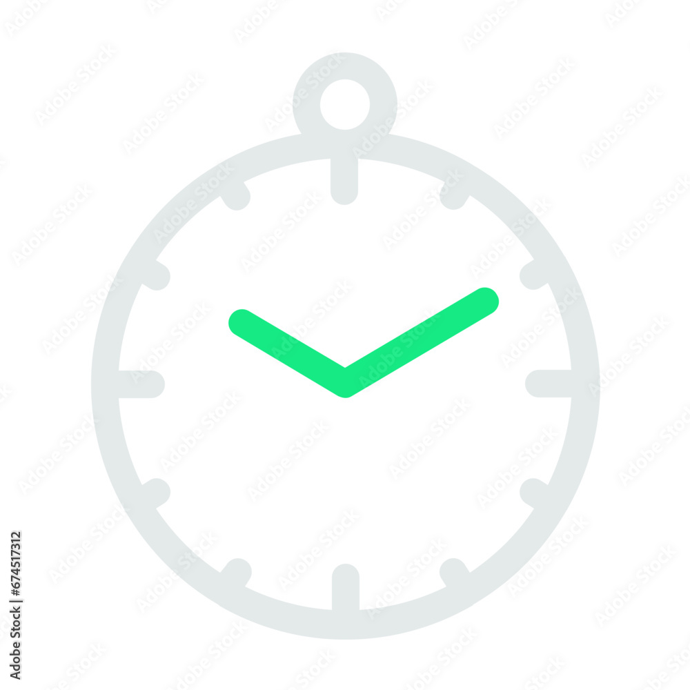 Timer and synchronization icon Timer and synchronization icon