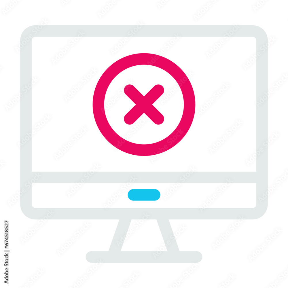 Obraz premium monitor icon