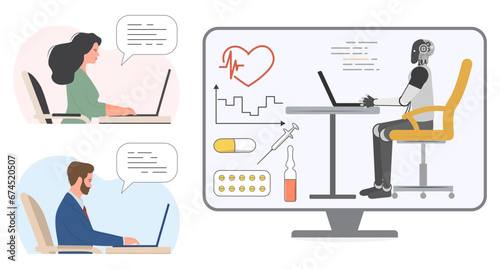 Artificial Robot Treatment Medicine Health People