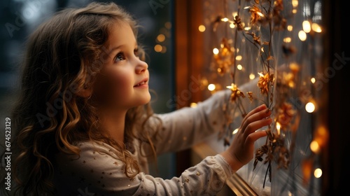 A Childs Expression Of Wonder And Awe At Christmas  Background Images   Hd Wallpapers  Background Image