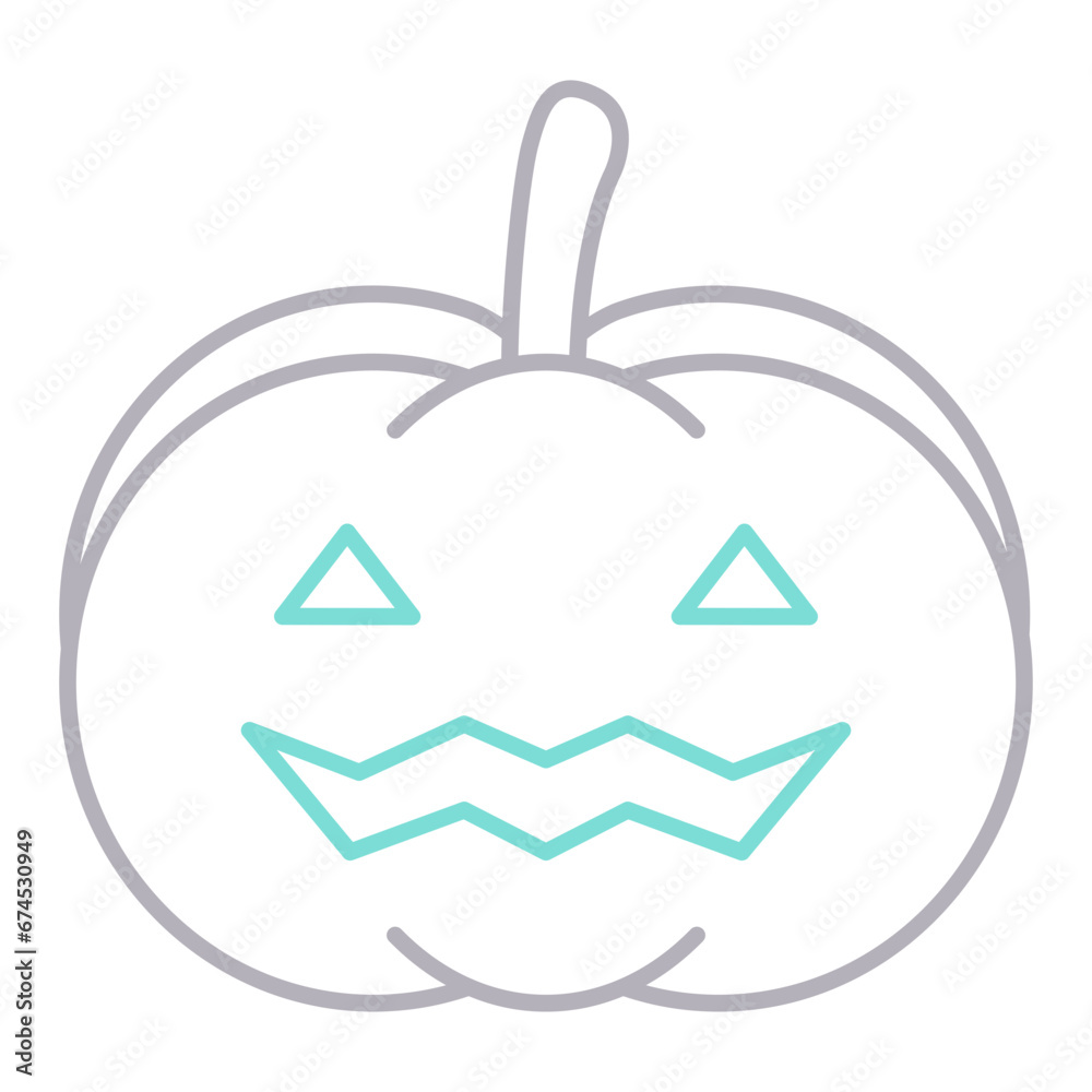 Obraz premium pumpkin face