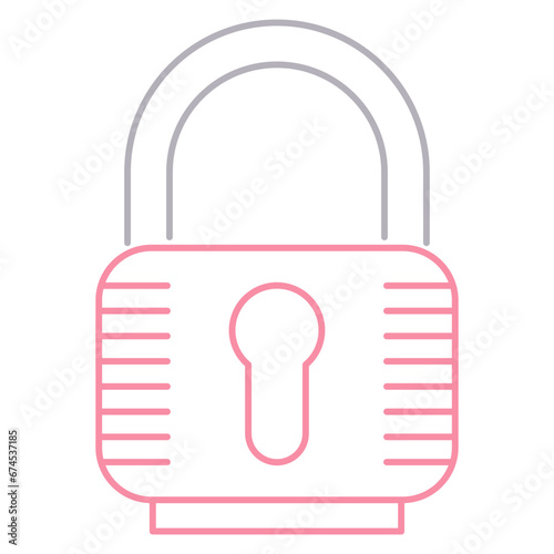 Obraz na płótnie padlock w salonie
