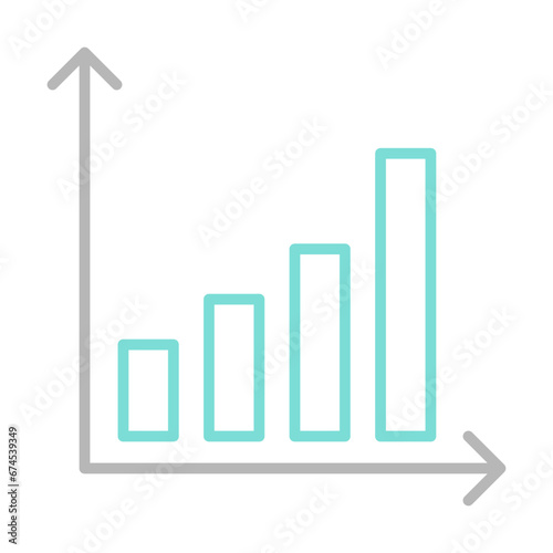 Obraz na płótnie Growth chart w salonie