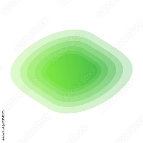 Abstract Blurred Gradient Vector Art