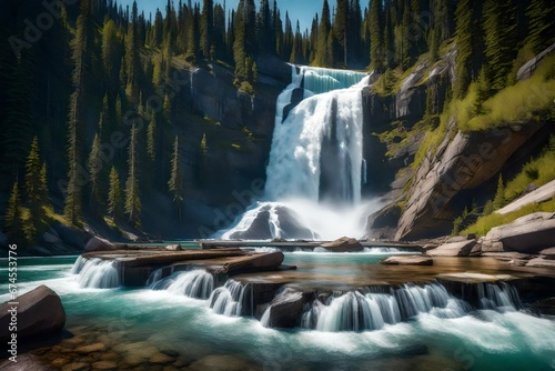 waterfall in the forest