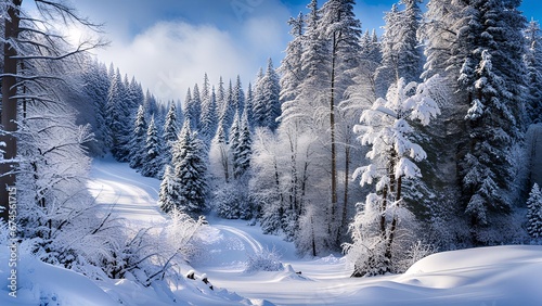 Winter Wonderland Painting © Gabe Isaac