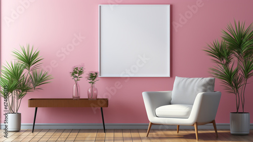 Wallpaper Mural Beautiful colorful interior mockup designs Torontodigital.ca